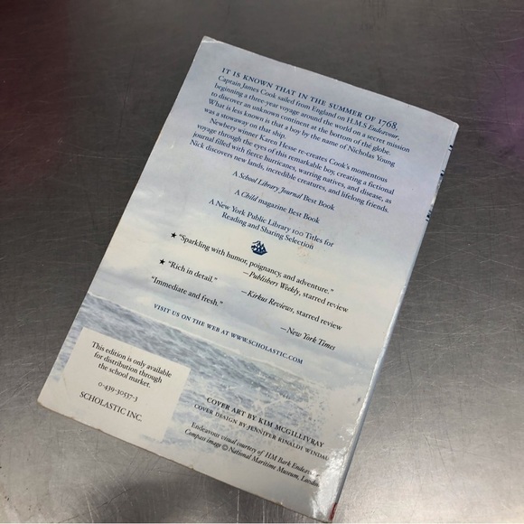 Stowaway by: Karen Hesse, paperback book - Picture 5 of 5